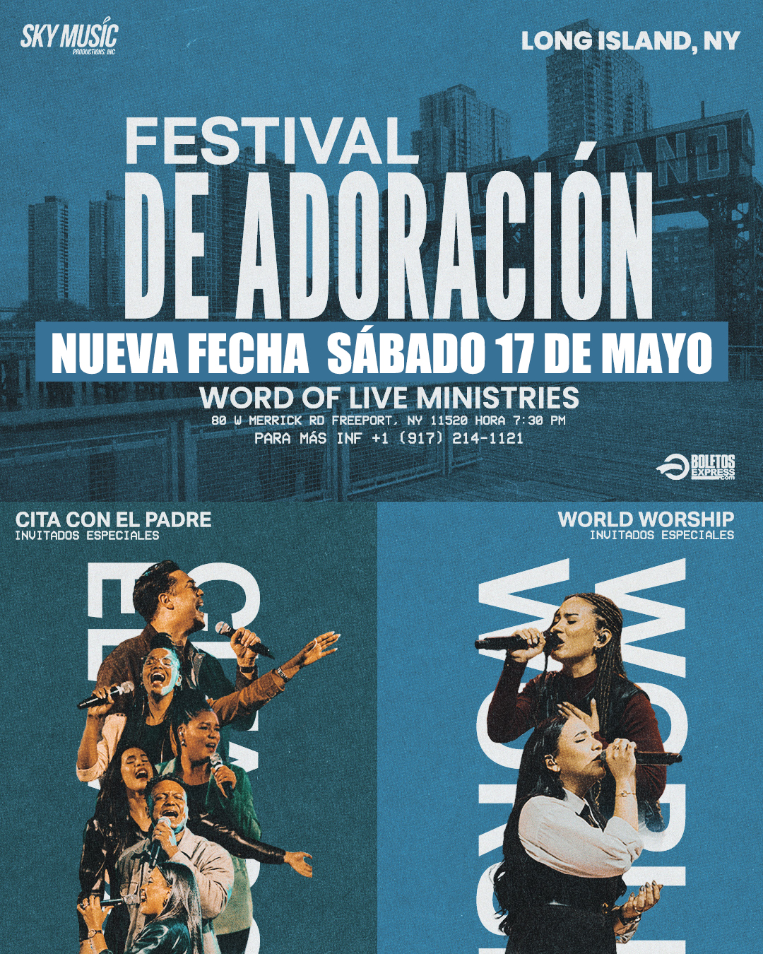 WORLD WORSHIP , CITA CON EL PADRE & LORENS SALCEDO