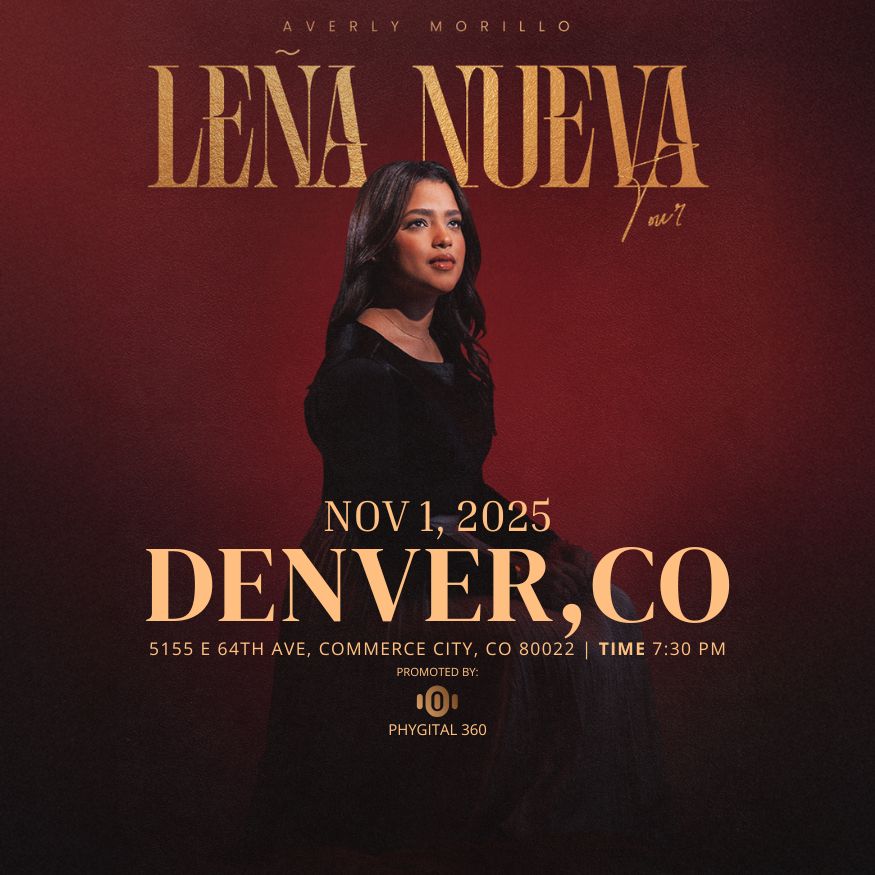 AVERLY MORILLO USA TOUR – Denver Noviembre 1, 2025