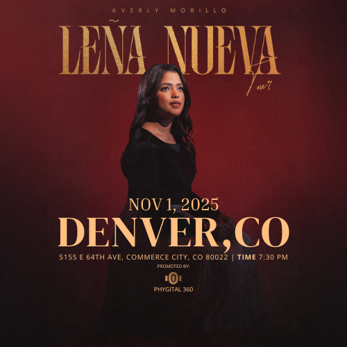 Buy tickets for AVERLY MORILLO USA TOUR – Denver Noviembre 1, 2025 AVERLY MORILLO USA TOUR – Denver Noviembre 1, 2025