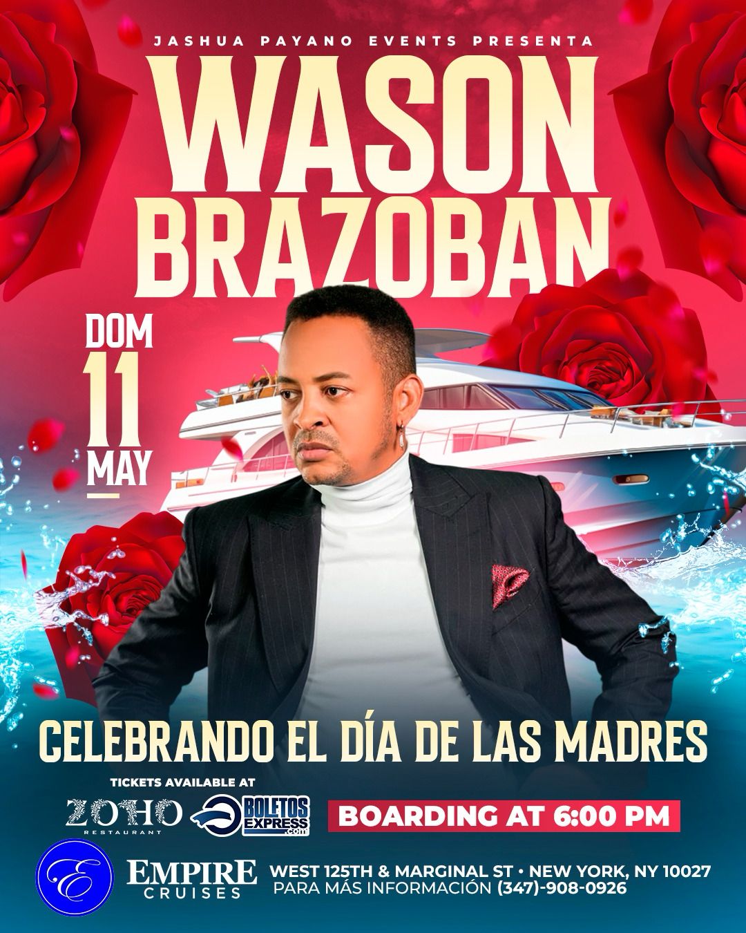 WASON BRAZOBAN CELEBRANDO EL DÍA DE LAS MADRES