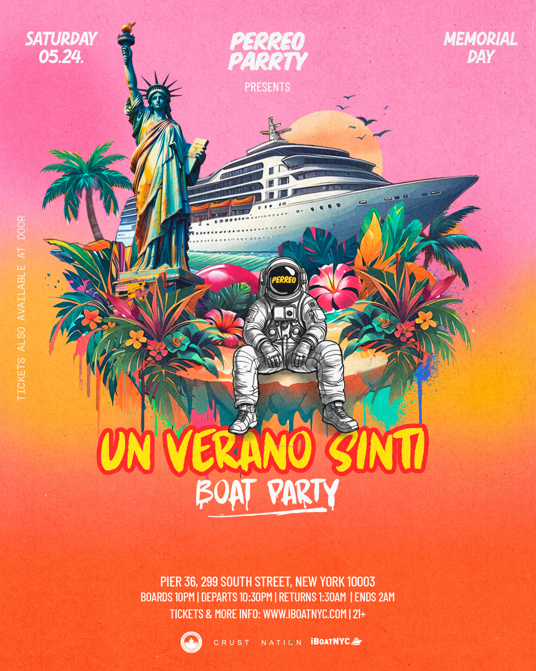 UN VERANO SINTI - Benito's Boat Party Yacht Cruise