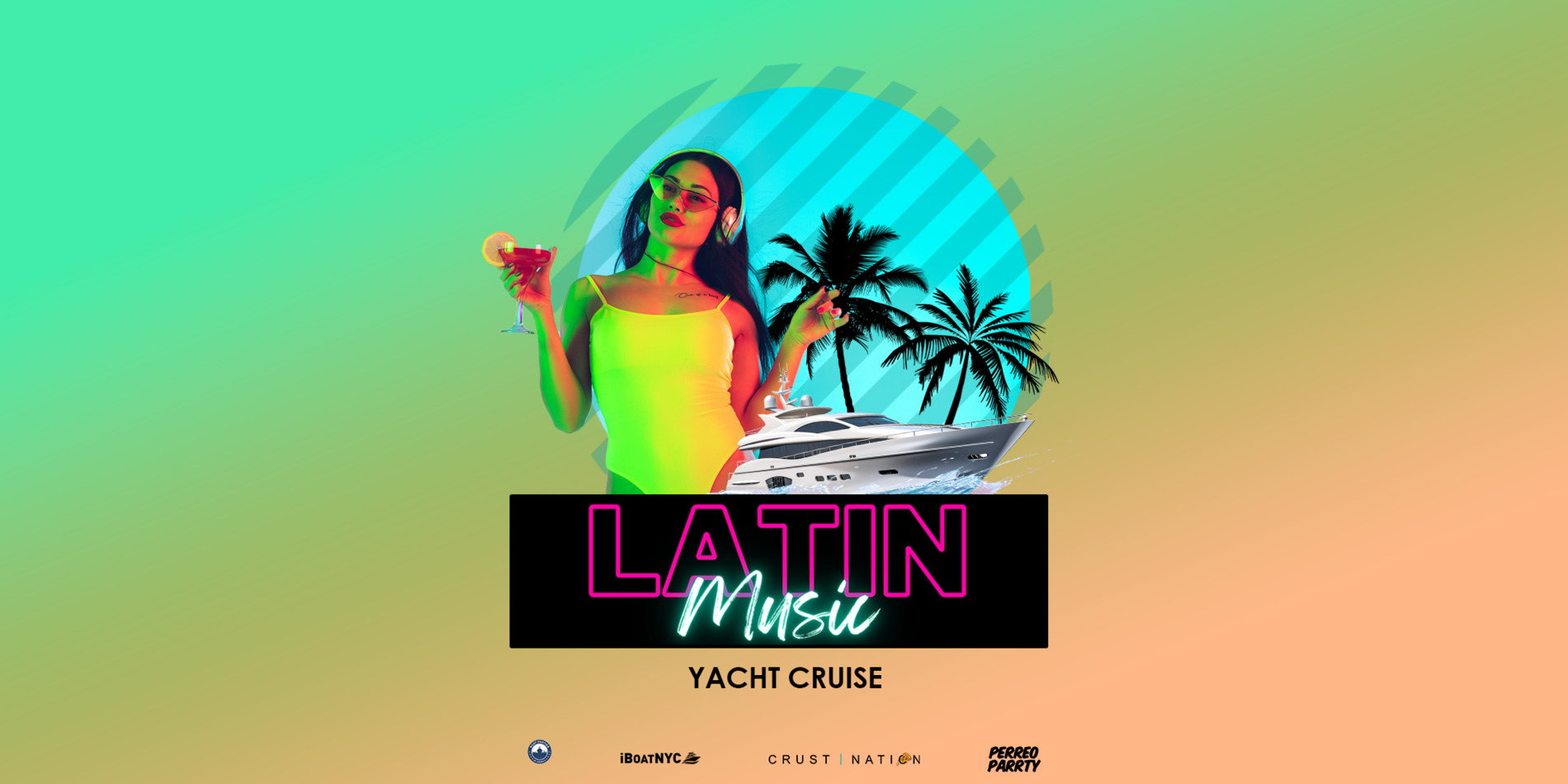 #1 LATIN REGGAETON Boat Party NYC Yacht Cruise