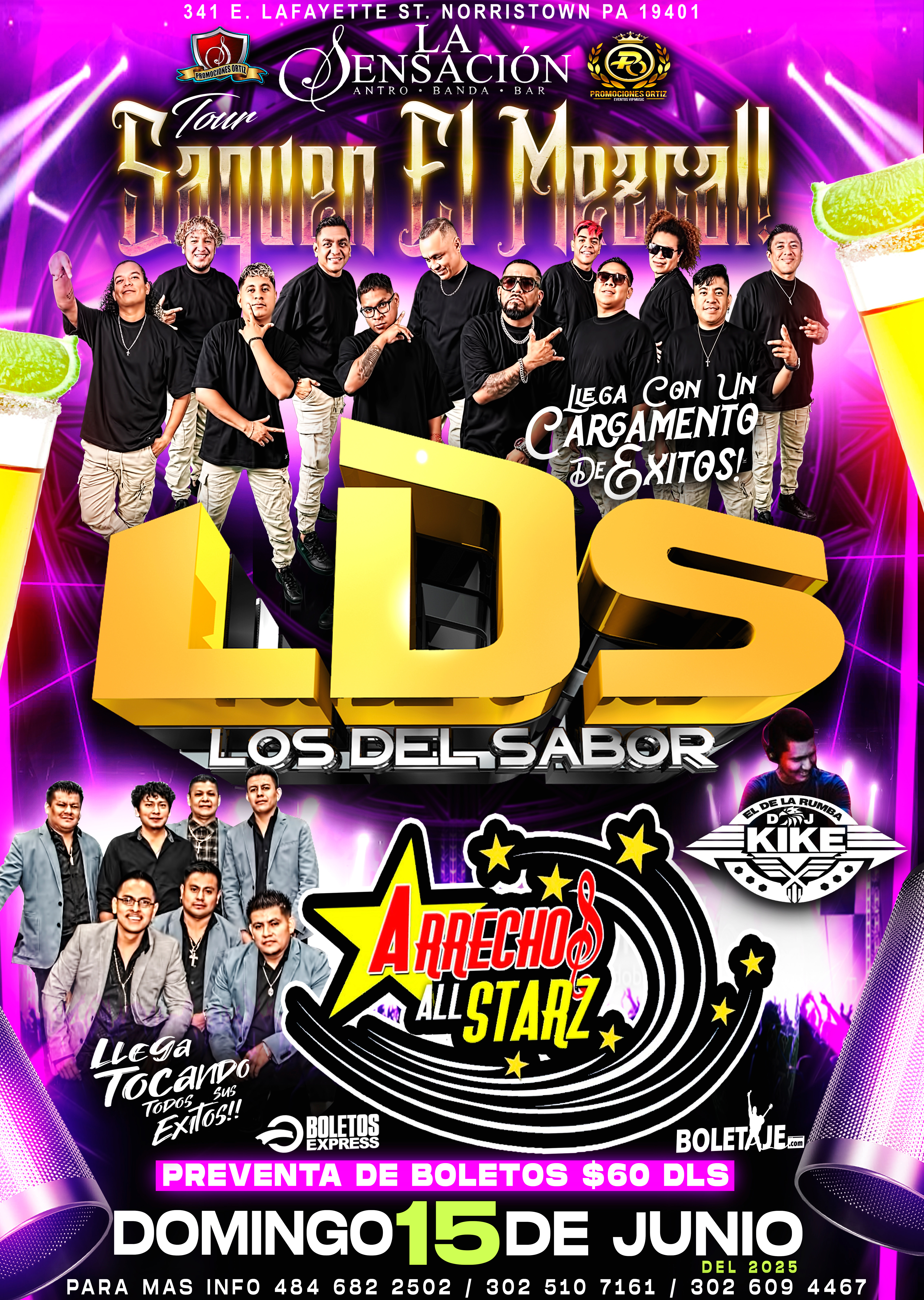 TOUR SAQUEN EL MEZCALL