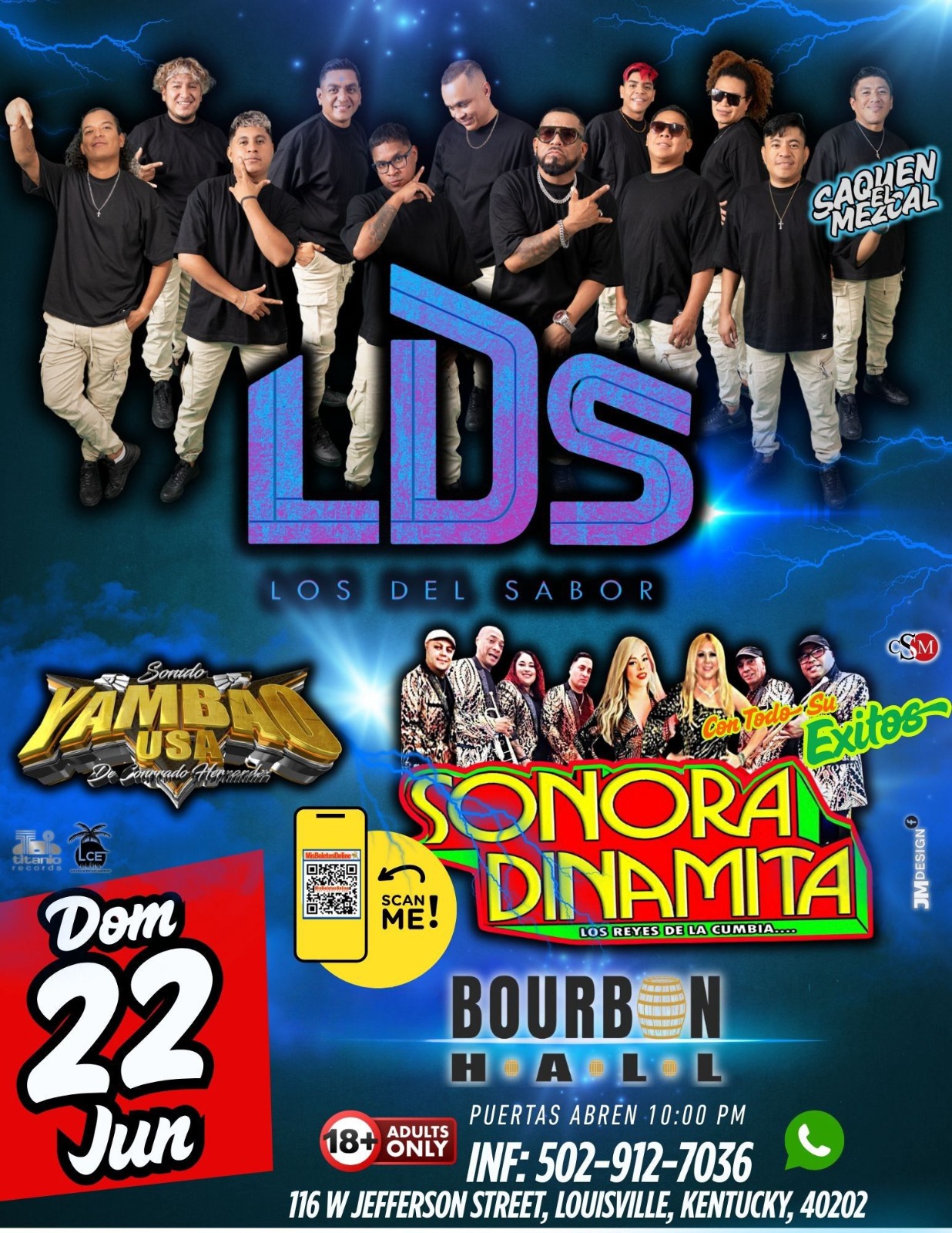 LDS LOS DEL SABOR, SONORA DINAMITA