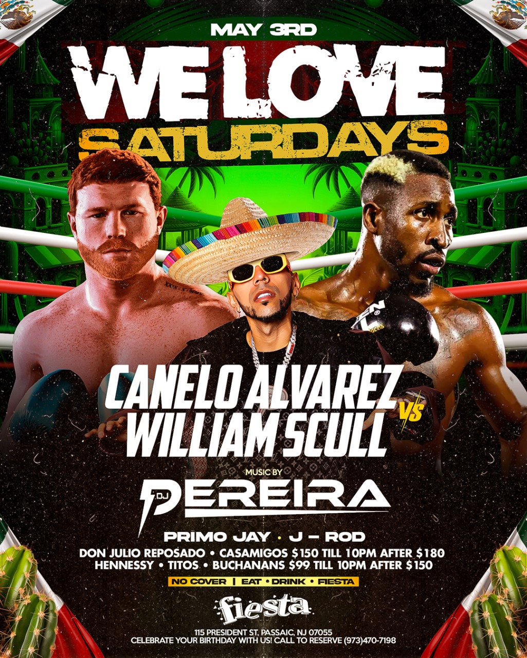 CANELO ALVAREZ VS WILLIAM SCULL MUSIC BY , PRIMO JAY, J-ROD