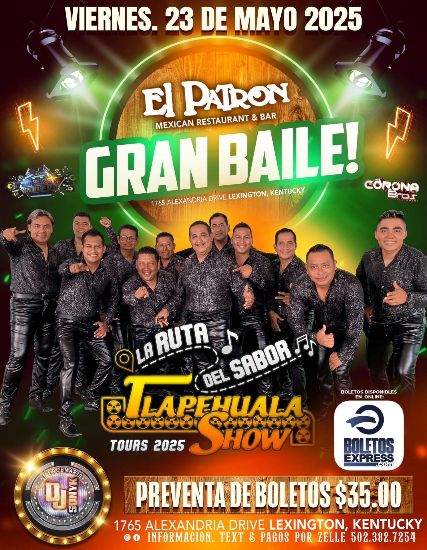 Tlapehuala Show en Lexington Kentucky