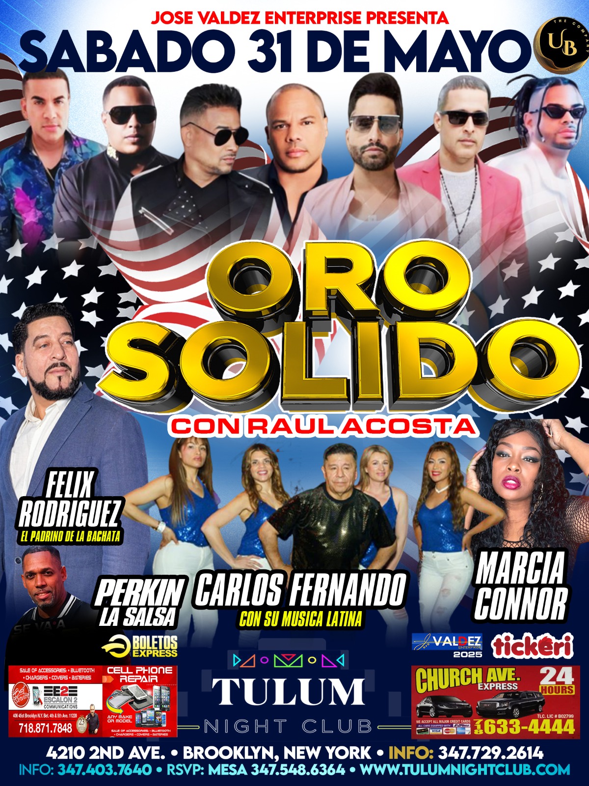 ORO SOLIDO CON RAUL ACOSTA | CARLOS FERNANDO | MARCIA CONNOR & PERKIN