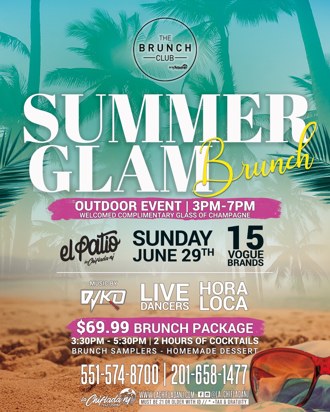 SUMMER GLAM BRUNCH