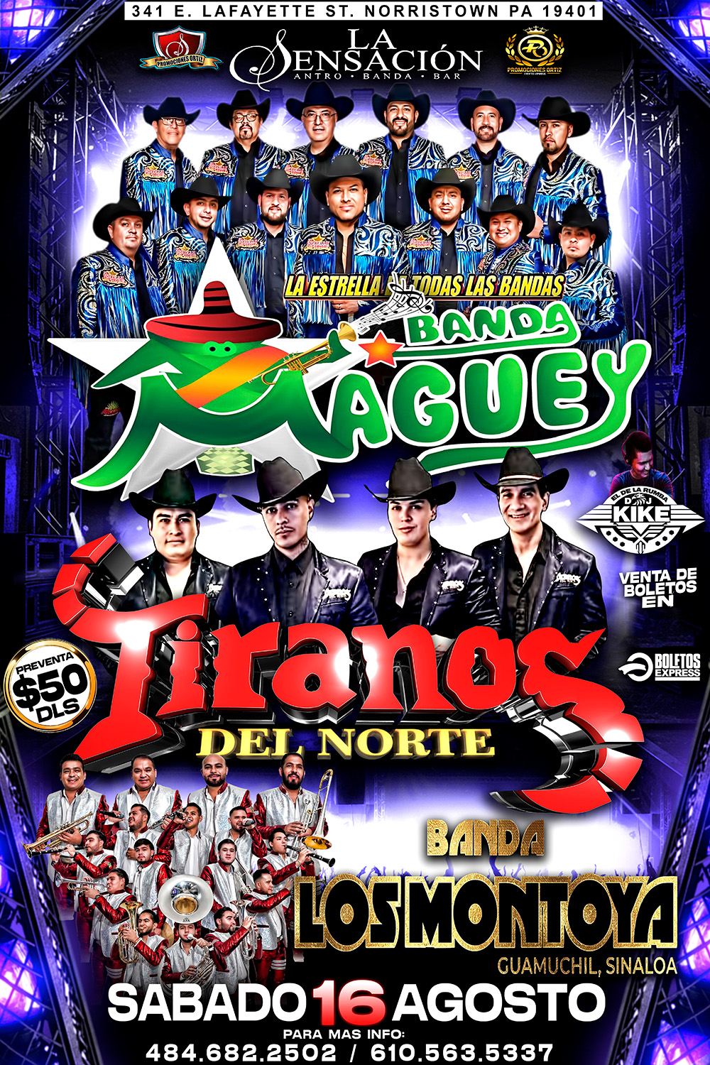 BANDA MAGUEY | TIRANOS DEL NORTE | BANDA LOS MONTOYA