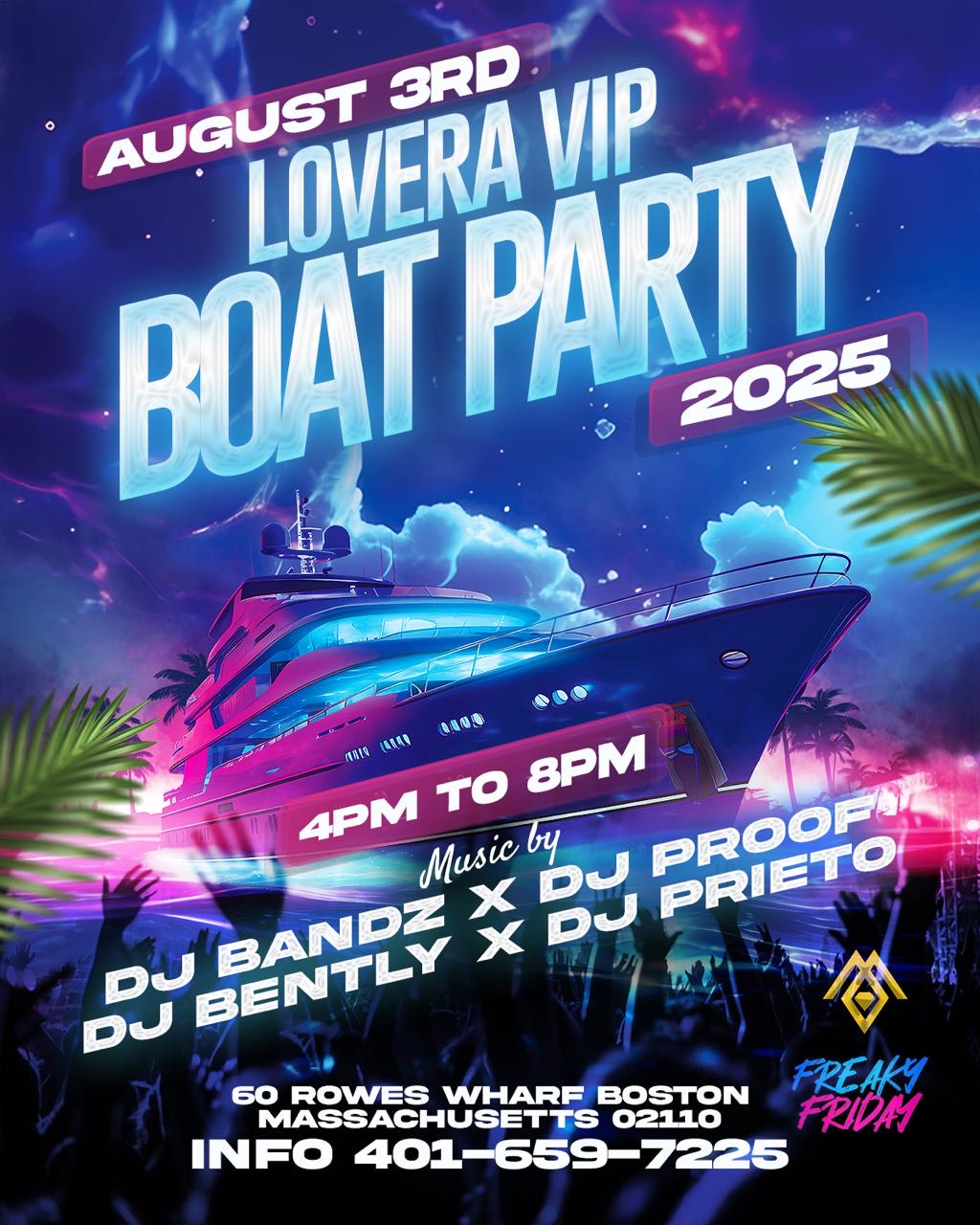 LOVERA VIP BOAT PARTY 2025