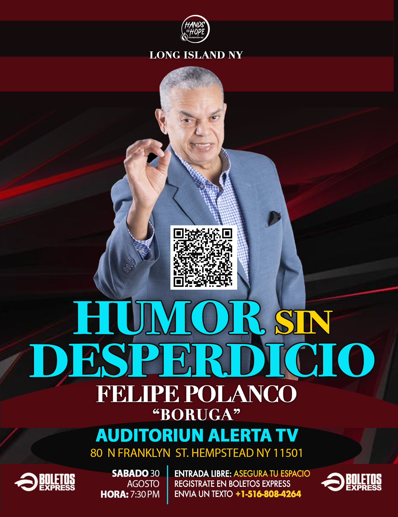 Buy tickets for Humor Sin Desperdicio - Long Island - Humor Sin Desperdicio - Long Island -